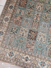 Charger l'image dans la galerie, TAPIS Cachemire soie noué main n°37_190×130
