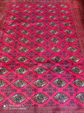 Charger l&#39;image dans la galerie, Grand Tapis Torkaman tissé main n°17110_307×255
