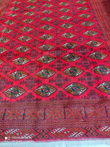 Grand Tapis Torkaman tissé main n°17110_307×255