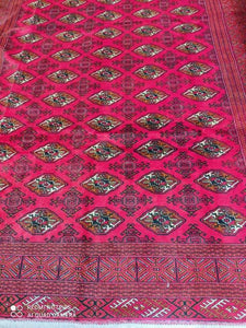 Grand Tapis Torkaman tissé main n°17110_307×255