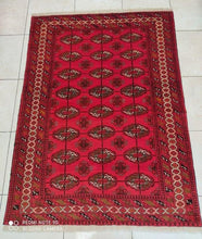 Charger l&#39;image dans la galerie, Tapis Torkaman tissé main n°19261_175×130
