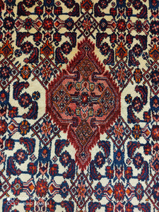 Tapis iranien antique noué main n°11971_213×135