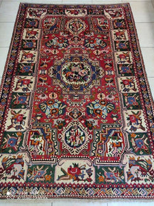 Tapis Bakhtiar tissé main n°12357_244×161