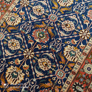 Tapis Varamine noué main n°19010_210×150