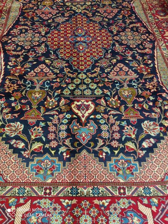 Grand Tapis Nadjafabad fait main n°7071_358×250