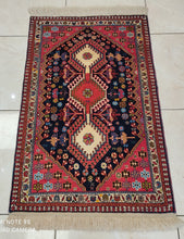 Charger l&#39;image dans la galerie, Tapis Yalameh noué main n°17984_102×64
