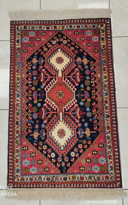 Tapis Yalameh noué main n°17984_102×64