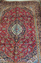 Charger l&#39;image dans la galerie, Grand tapis Kachan fait main n°9623_347×258
