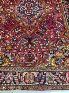 Grand Tapis Lilian tissé fait main n°11132_ 338×222