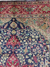 Charger l&#39;image dans la galerie, Grand Tapis Tabriz fait main n°6148_343×244
