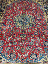 Charger l&#39;image dans la galerie, Grand Tapis Nadjafabad fait main n°10600_350×256
