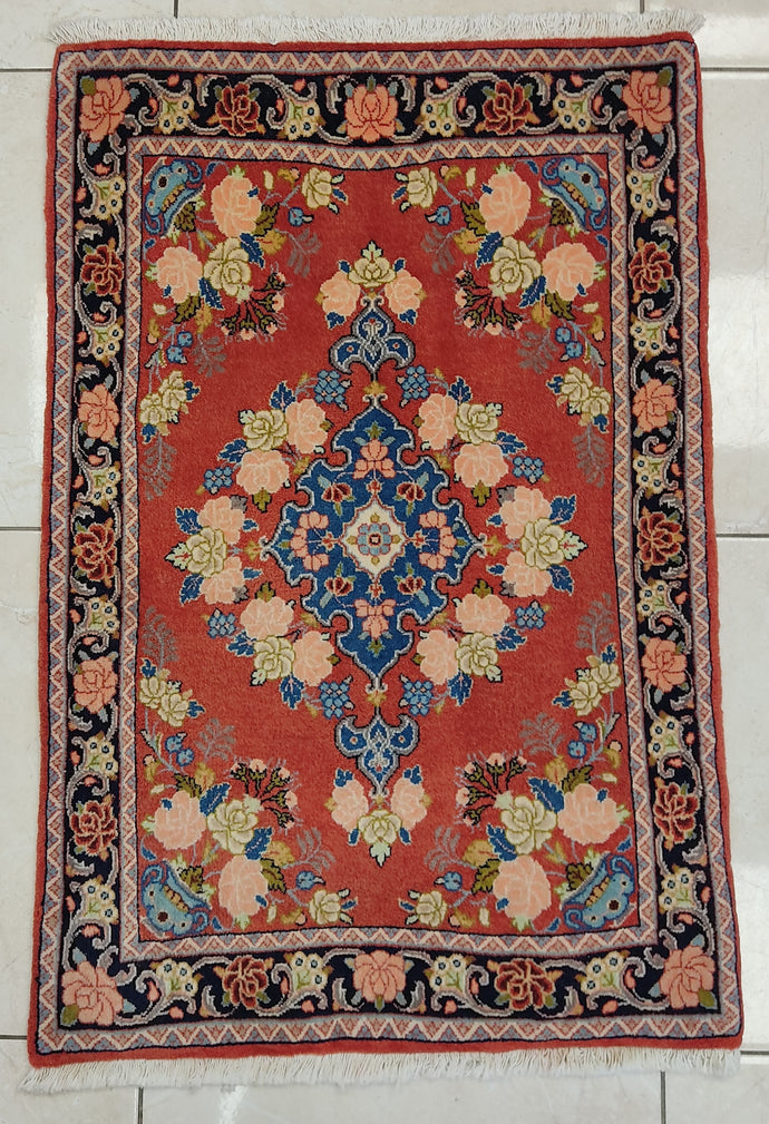 Tapis Bidjard fait main n°16123_94×63