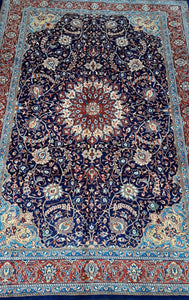 Grand Tapis Sarouk fait main n°106_306×210