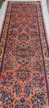 Charger l'image dans la galerie, Tapis Sarouk tissé main n°18494_333×82
