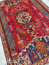 Charger l&#39;image dans la galerie, Tapis Ghachghai tissé main n°17501_250×163
